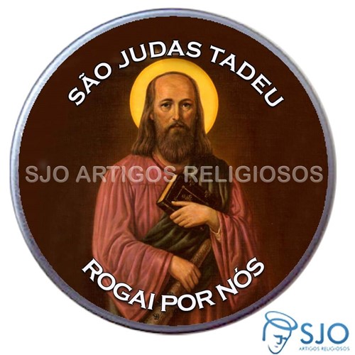 Latinha de São Judas Tadeu - Mod. 2 | SJO Artigos Religiosos