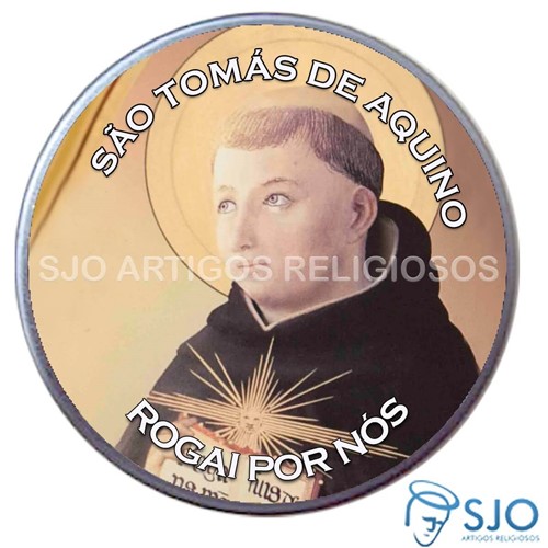 Latinha de São Tomás de Aquino | SJO Artigos Religiosos