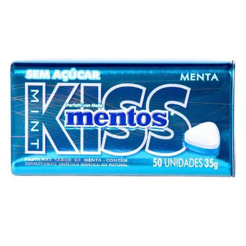 Latinha Mentos Kiss Mint 35g - Perfetti