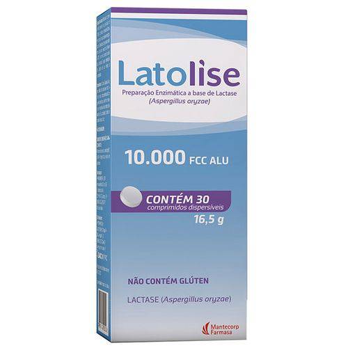 Latolise 10000 Fcc Alu C/ 30 Comprimidos Dispersíveis