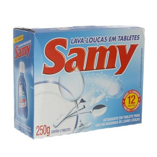 Lava Louças em Tabletes com 250g Samy