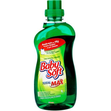 Lava Roupa Líquido Total Max Baby Soft 1L