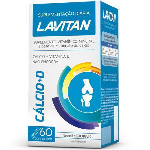 Lavitan Cálcio + D 60 Comprimidos