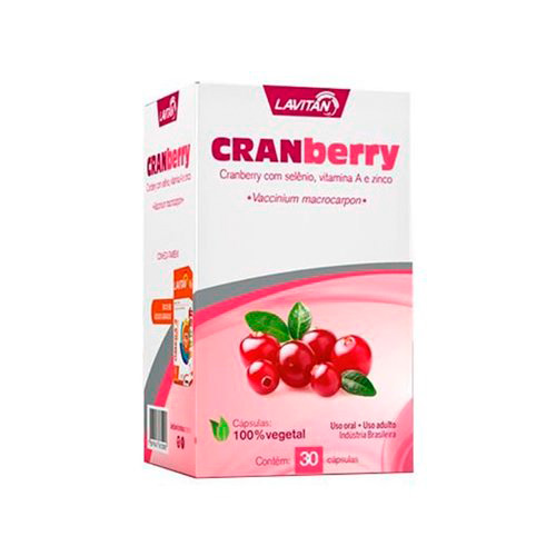 Lavitan Cranberry 30 Cápsulas