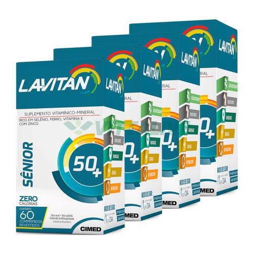Lavitan Kit 4x Senior 50+ 60 Comp