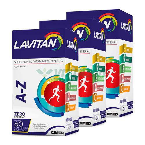 Lavitan Kit 3x A-z 60 Comp