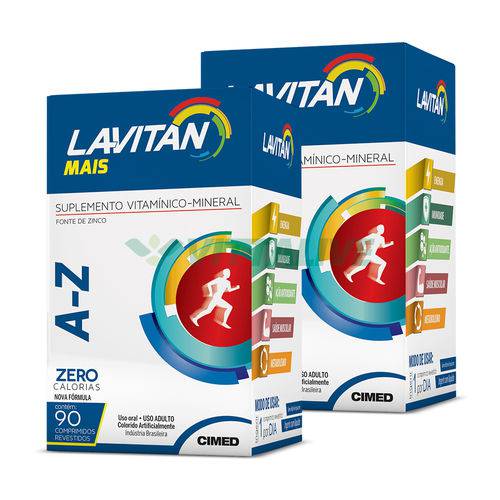 Lavitan Kit 2x Mais A-z 90 Comp