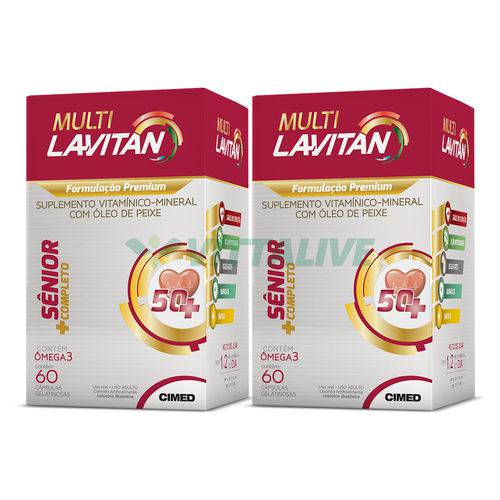 Lavitan Kit 2x Multi Senior 60 Comp