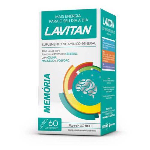 Lavitan Memoria Suplemento Vitamínico C/60