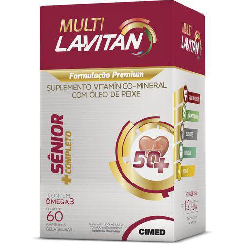 Lavitan Multi Senior Caixa 60 Capsulas Gelatinosas