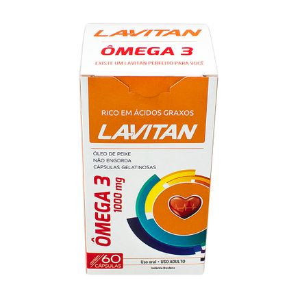 Lavitan Omega 3 60 Comprimidos