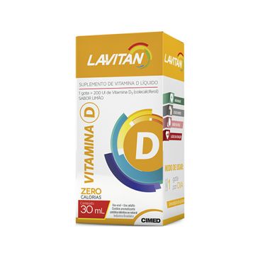 Lavitan Vitamina D Solução Oral 30ml