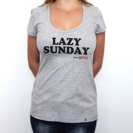 Lazy Sunday - Camiseta Clássica Feminina