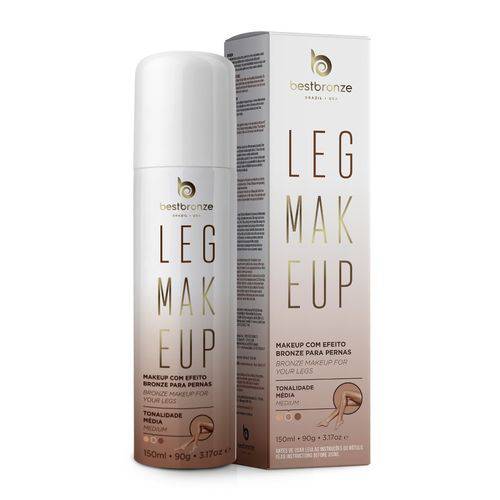 Leg Makeup Maquiagem para Pernas Best Bronze 150 Ml