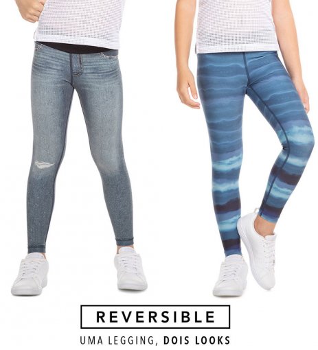 Legging Live Dizzy Reversible Jeans Kids 43280 43280