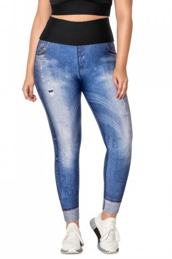 Legging Live Jeans Original 83500 - Plus Size 1 83500 M EX1781 183500MEX1781