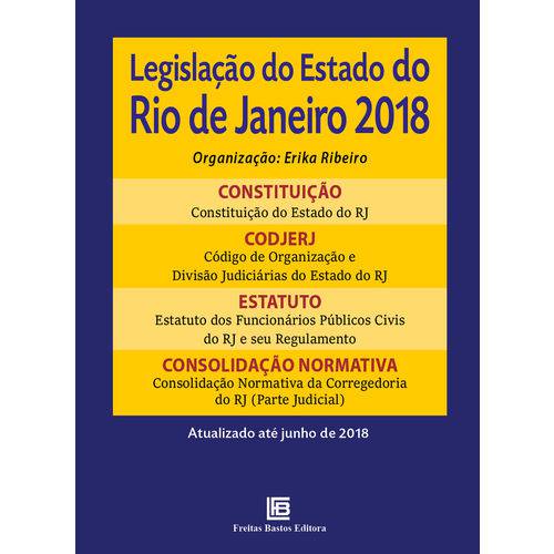 Legislação do Estado do Rio de Janeiro 2018