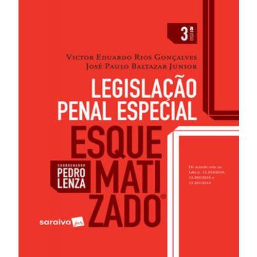 Legislacao Penal Especial - Esquematizado - 03 Ed
