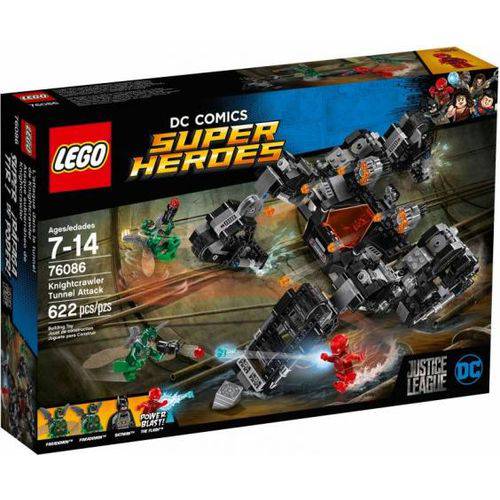 LEGO 76086 DC Super Heroes - Ataque ao Tunel do Knightcrawler - 622 Peças