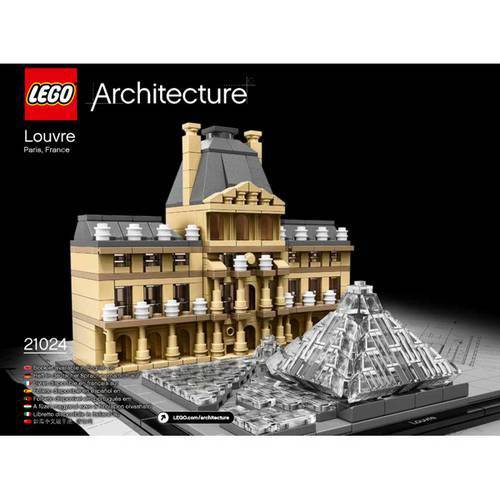 Lego Architecture 21024 Museu do Louvre