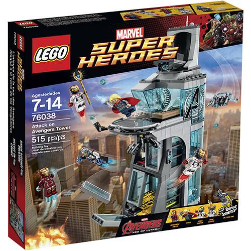 LEGO - Ataque a Torre dos Vingadores