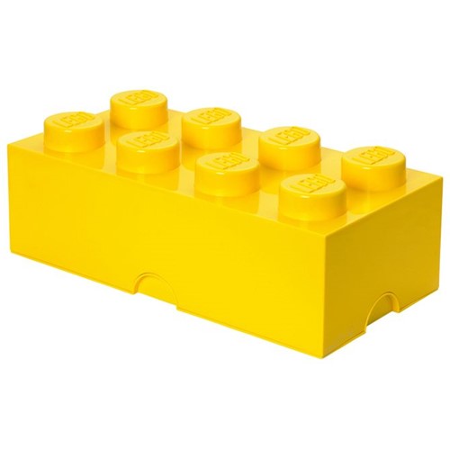 Lego Bloco Organizador 50 Cm X 25 Cm Amarelo