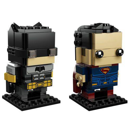 LEGO Brickheadz - Batman Tático e Superman