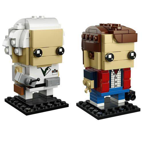 LEGO Brickheadz - Marty Mcfly e Doutor Brown