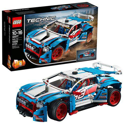 Lego Carro Technic Rally Car Modelo 42077 com 1005 Peças