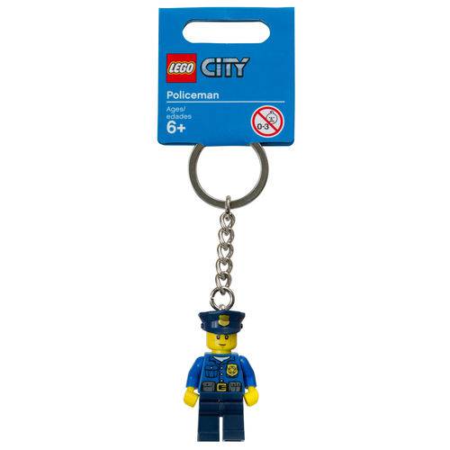 Lego Chaveiro City - Polícia