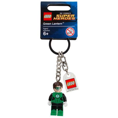 Lego Chaveiro Super Heroes - Lanterna Verde