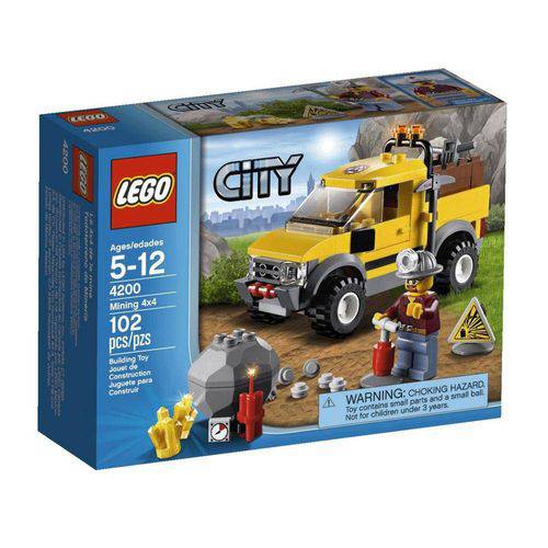 Lego City - 4x4 das Minas - 4200