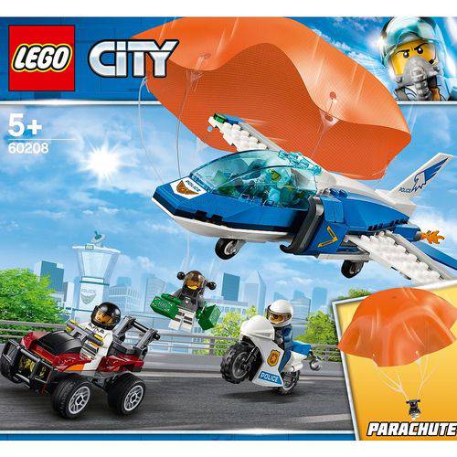 LEGO City 60208 - Polícia Aérea - Detenção de Paraquedas