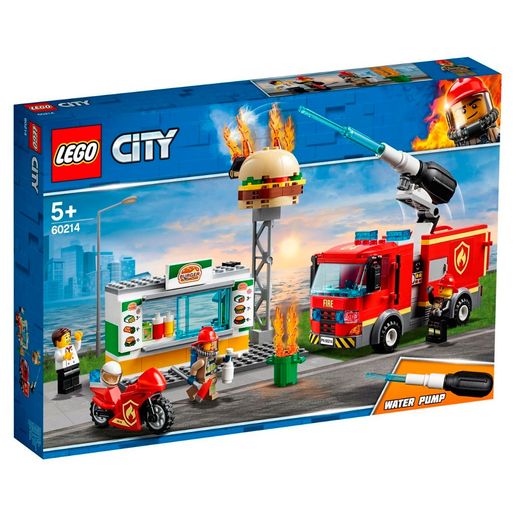 Lego City 60214 Combate ao Fogo no Bar de Hambúrgueres - Lego