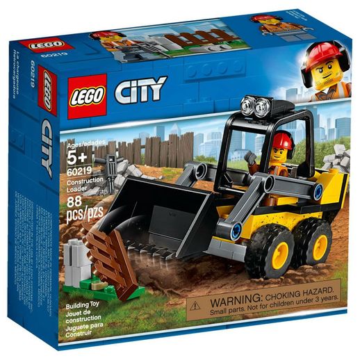 Lego City 60219 Trator Carregador da Construção - Lego
