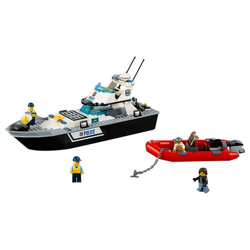 LEGO City - Barco de Patrulha da Polícia