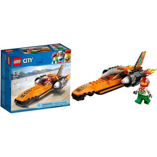 Lego City - Batedor de Recordes de Velocidade 60178