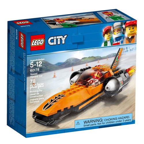 Lego - City - Batedor de Recordes de Velocidade