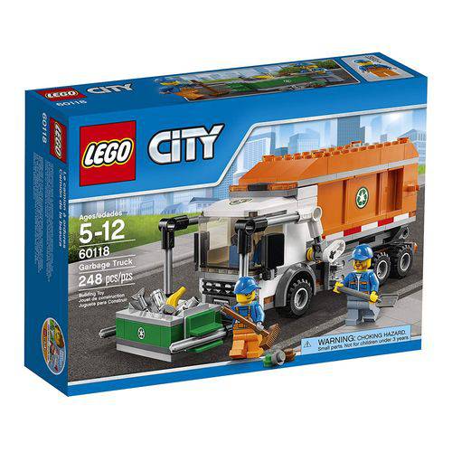 Lego City Caminhão de Lixo 90 Peças 60220