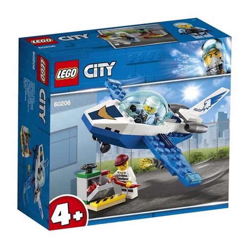 Lego City Patrulha Aérea 54 Peças 60206