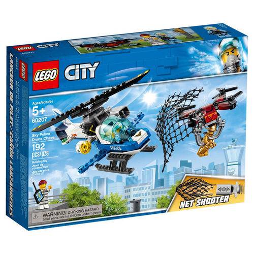 Lego City - Patrulha Aérea com Drone Lançador - 60207