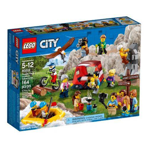 LEGO City People Pack - Aventuras ao Ar Livre 60202 Kit de Construção (164 Peças)