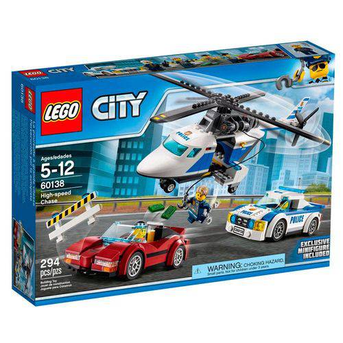 Lego City Perseguição em Alta Velocidade 60138