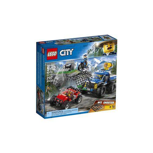Lego City Perseguição em Terreno Acidentado 297 Peças 60172