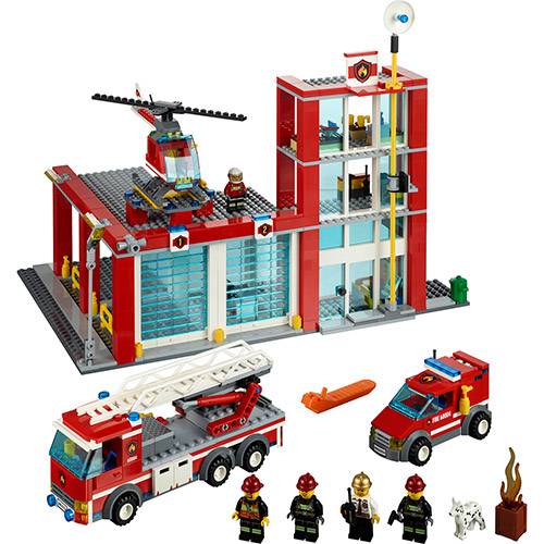 LEGO City - Quartel dos Bombeiros 60004