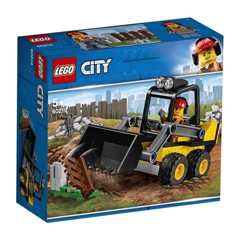 Lego City Trator de Construção 88 Peças 60219