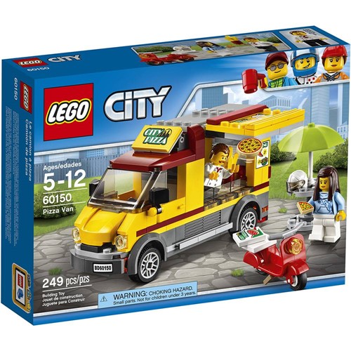 Lego City - Van de Entrega de Pizzas M. BRINQ