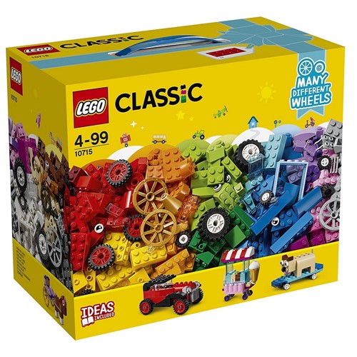 Lego - Classic - Pecas Sobre Rodas