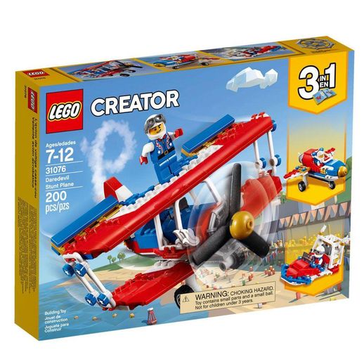 Lego Creator 31076 3 em 1 Avião de Acrobacias Ousadas - Lego