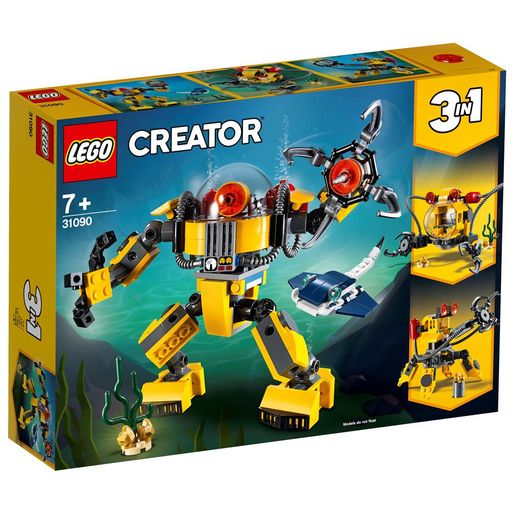 Lego Creator 31090 Robô Subaquático - Lego